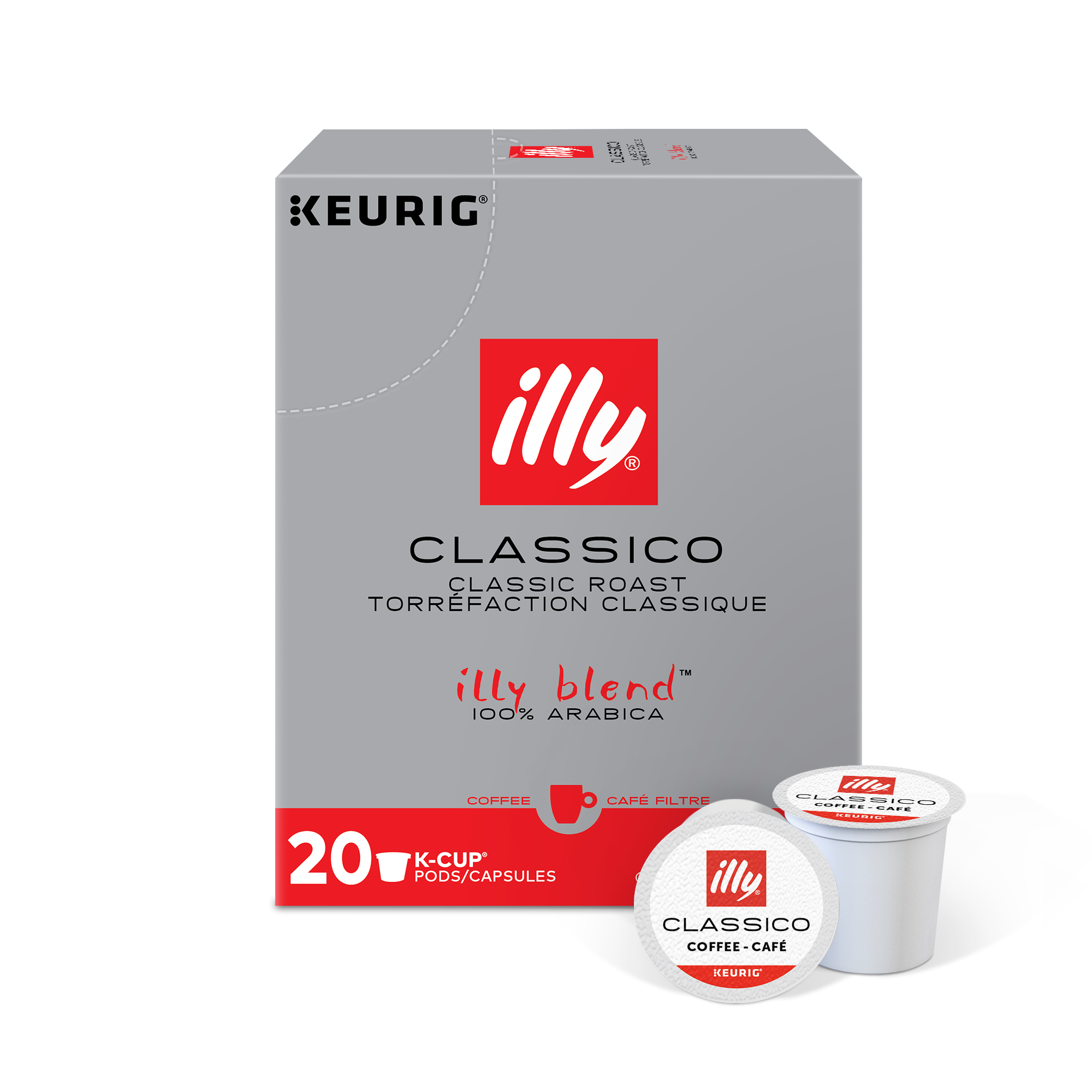 Keurig K Cup Pods Shop Classico Roast K Cups illy